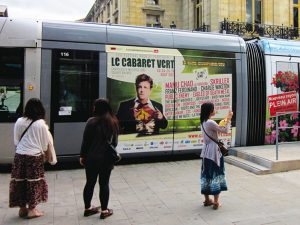 Affiche Cabaret Vert 2012 tram